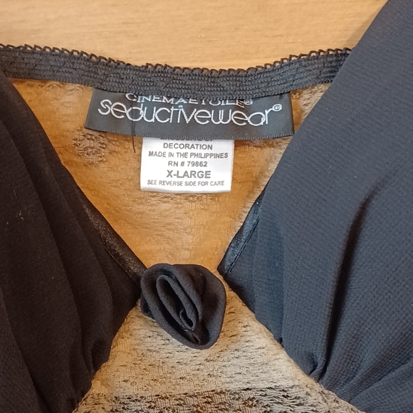 Cinemaetoile Chemise Wear Woman XL Black - Picture 8 of 12